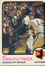 1973 Topps Baseball Cards      233     Ed Kirkpatrick